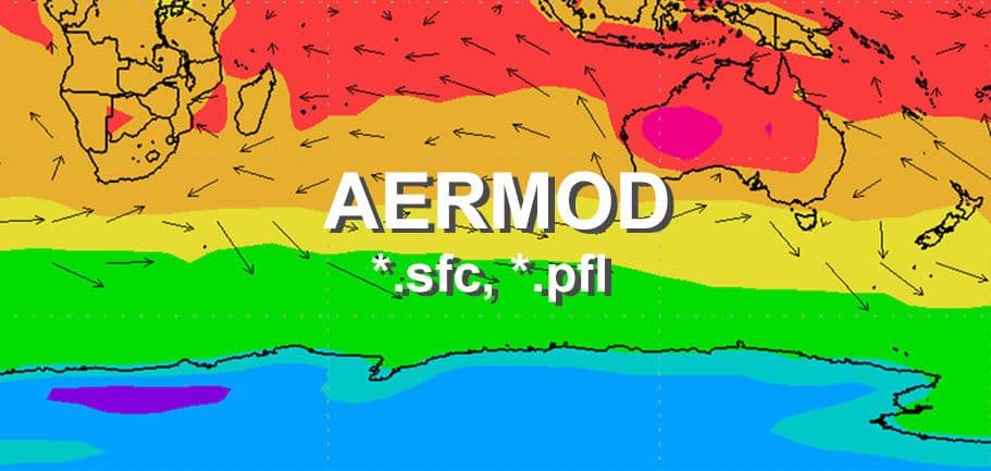 AERMOD (*.sfc, *.pfl)