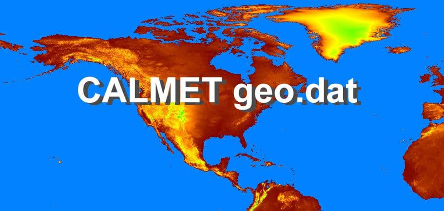 CALMET (geo.dat)